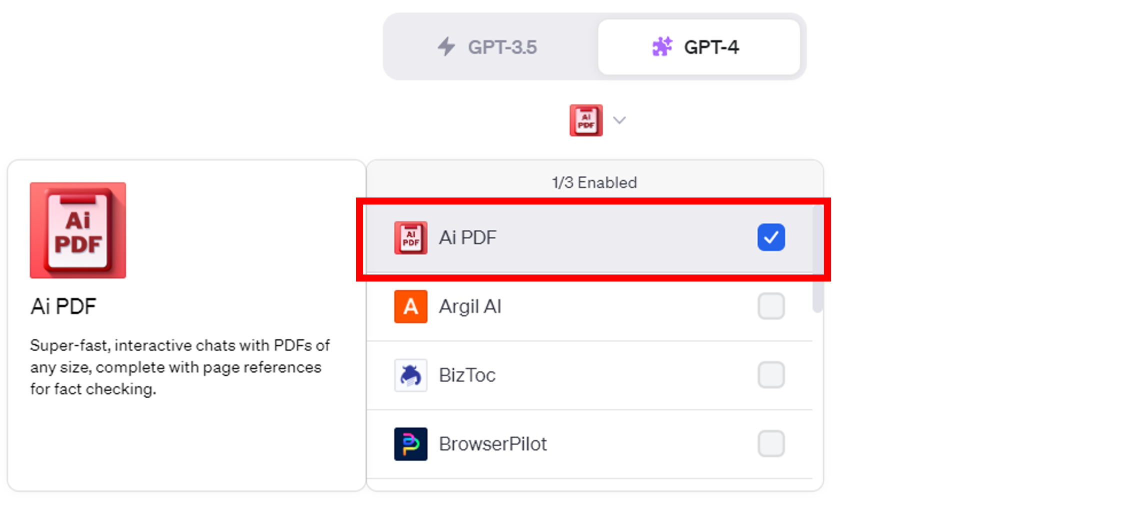 ChatGPTプラグインの使い方5