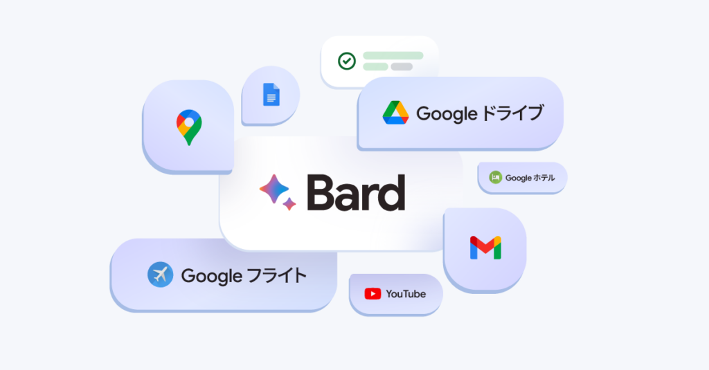 Gemini（旧Google Bard）の特長5．Googleツールとの連携が可能