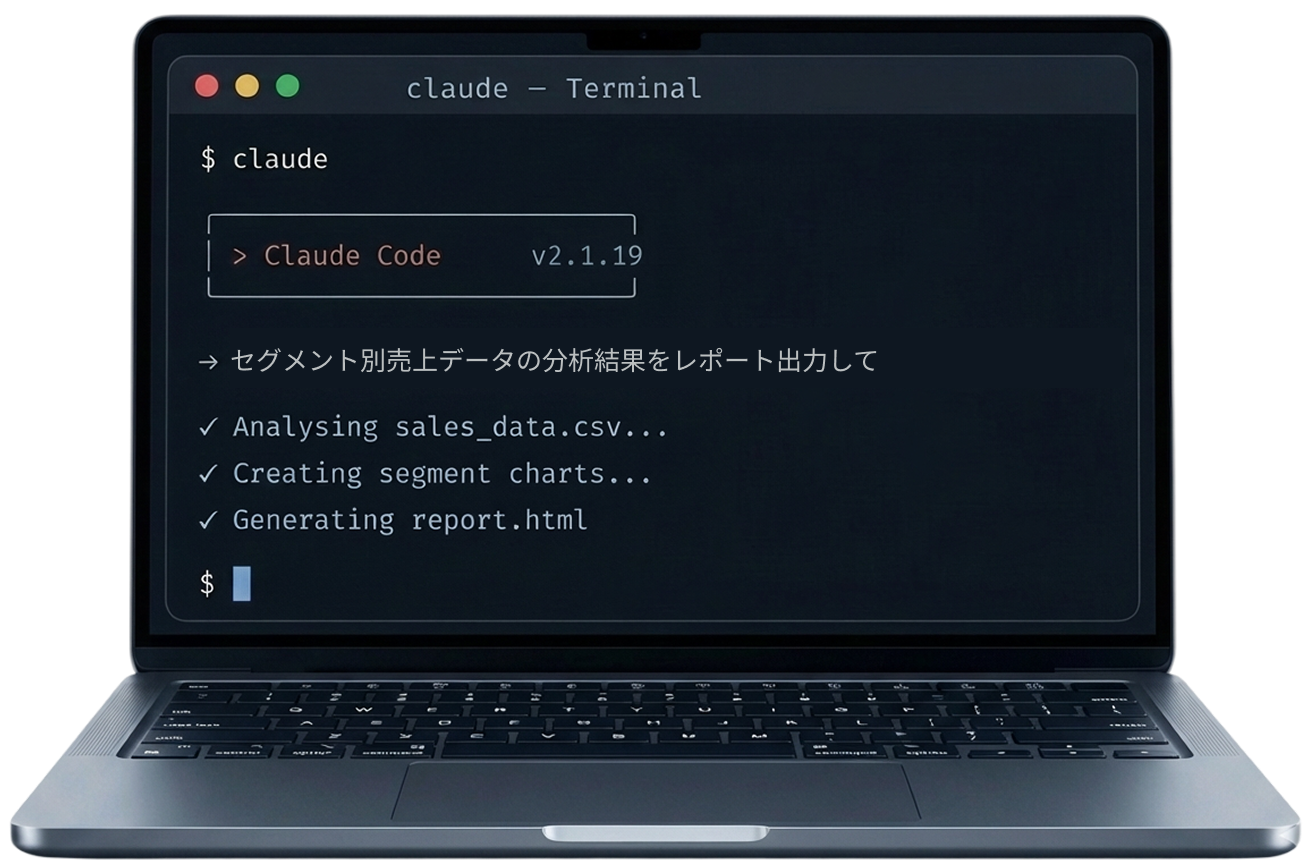 Claude Code ターミナル